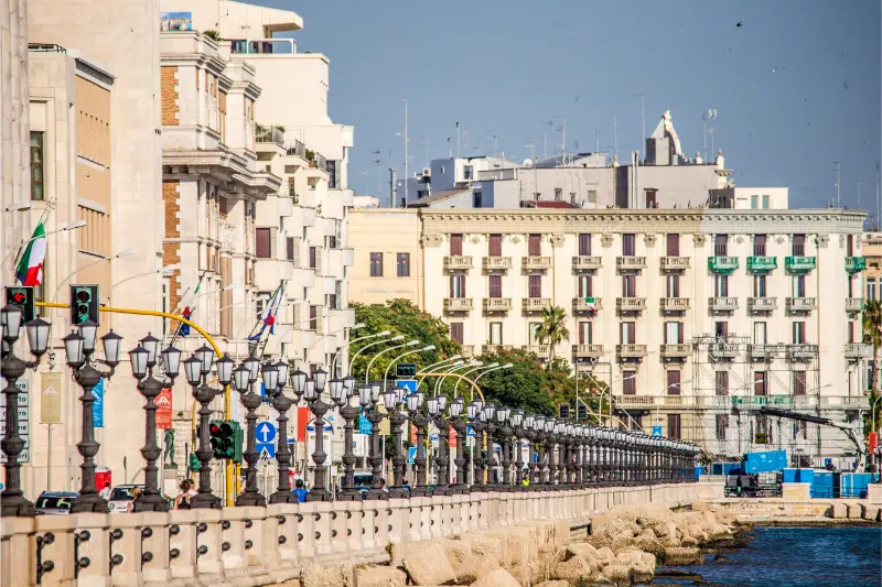 Bari seafront, Puglia