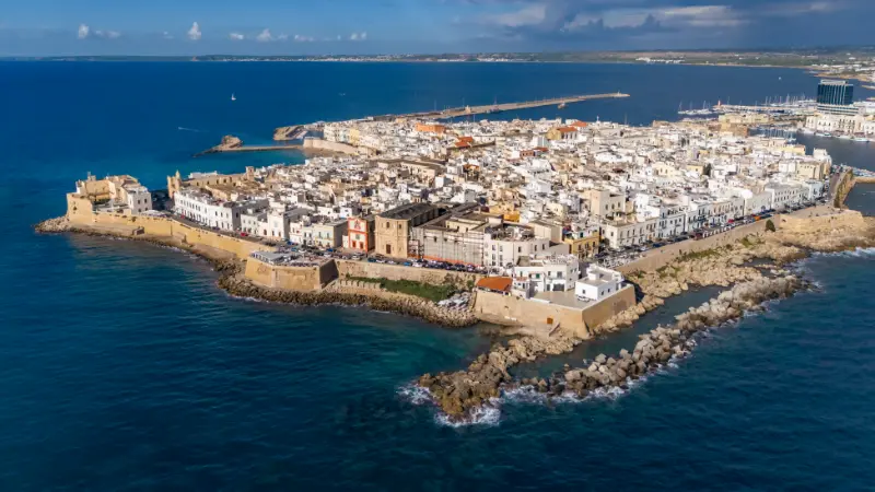 Gallipoli fortified old town, Puglia