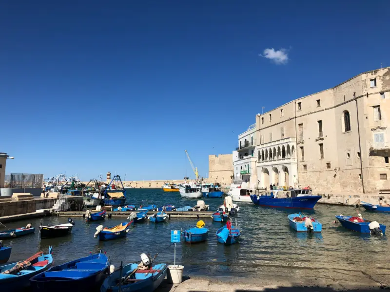 Monopoli harbour in Puglia