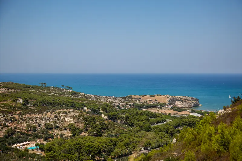 Peschici coastal town, Puglia