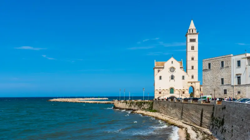 Trani Cathedral by the sea, Puglia