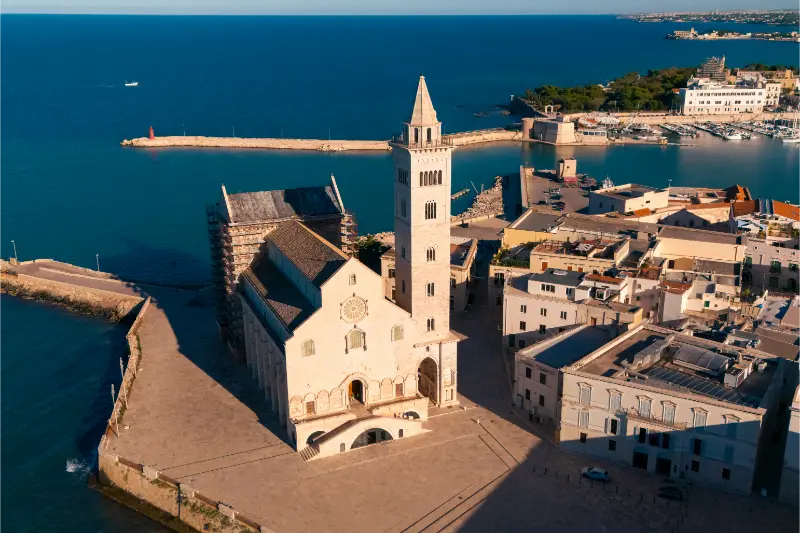 Trani Cathedral by the sea, Puglia