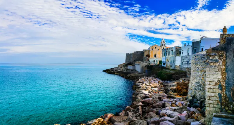 Vieste coastal town, Puglia