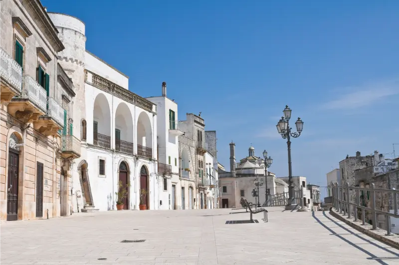 View of Cisternino, Puglia