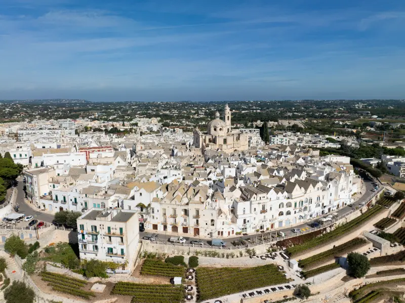 View of Locorotondo, Puglia